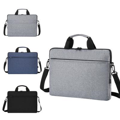 China Polyester Fashion Waterproof Business 13.3 15.6 17 Inch Shoulder Messenger Waterproof Luxury Apple Hp Laptop Bags For Women Men Computers for sale