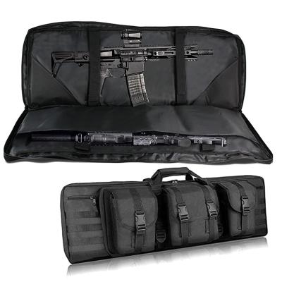 China Outdoor Fashion Double Shotgun Duffel Gun Bags Travel Soft Custom Soft Carrying Tactical Gun Bag for sale