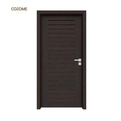 China Latest New Design Apartment Plain Modern Soundproof Wood Frame Door Interior Hotel Rooms Door for sale