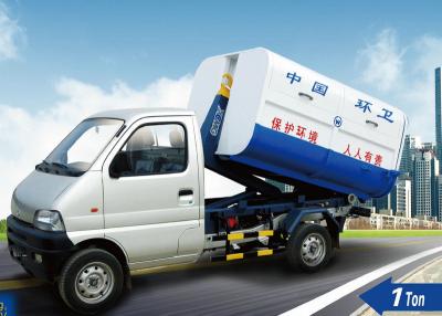 Cina il camion della raccolta dei rifiuti 1Ton, il camion della raccolta dei rifiuti ed il gancio sollevano il camion di immondizia, XZJ5020ZXXA4 in vendita