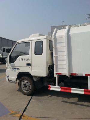 China Stromlinienförmiger PLC-Abfall-Verdichtungsgerät-LKW 5505 * 1900 * 2650mm zu verkaufen