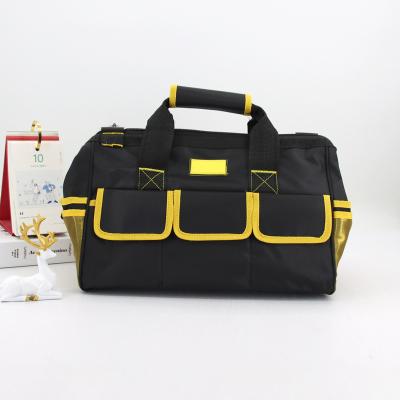 China Canvas/Polyester/Nylon Storage Bag Organizer Engineer Electrician Tool Bag With Adjustable Shoulder Strap for sale