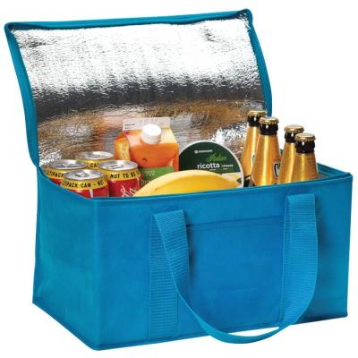 China Waterproof Fashion Insulated Thermal Lunch Cooler Bag With Aluminum Foil for sale