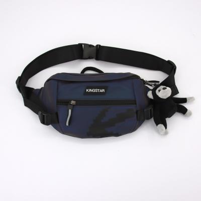 China Durable Waterproof Waist Bag Men Ladies Customize Logo Fanny Pack Belt Sports Waist Bag for sale