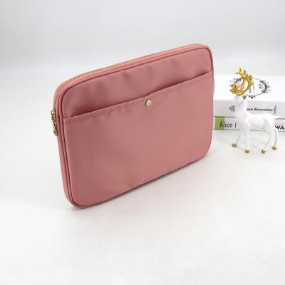 China Durable Laptop Bag For Women Watercolor Pink Sleeve Case Notebook Computer-Suitcase Bag for sale