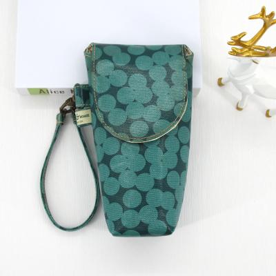 China Wholesale OEM Durable Women Printed Small Nylon Case Wallet Mini Phone Bag for sale