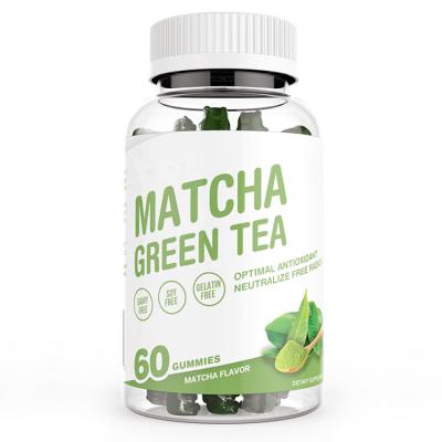 China Pure Organic Ceremonial Grade Antioxidants Supplement Energy Weight Loss Private Label Matcha Matcha Green Tea Gummies Vitamin Pectin Based for sale