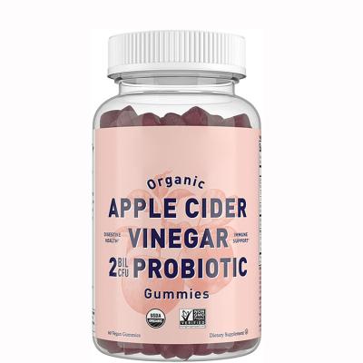 China Supplying High Quality Private Label Apple Cider Vinegar Energy Gummies Probiotic Vitamin B12 Gummies VBC Weight Loss for sale