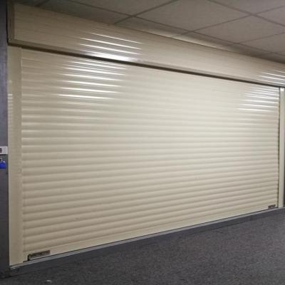 China Environmental Friendly Aluminum Roller Shutters Automatic Door Shutters High Security Roll Strong Doors For Anti-theft With Automatic Alarm for sale