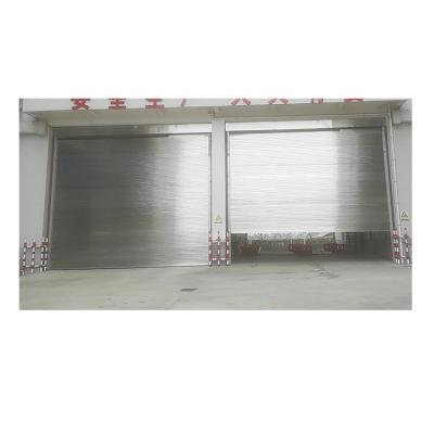 China Environmentally Friendly Automatic Roller Shutters Security Vertical Rolling Up Remote Control Stainless Steel Shutter Doors for sale