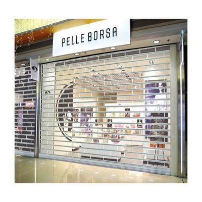 China The Polycarbinate Automatic Vertical Transparent Plastic Roller Anti-theft Doors Rolling Shutters Wholesale Price From Factory for sale