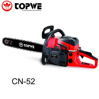 China 52cc Arborists Chainsaw / Gasoline Chainsaw TOPWE Gasoline Chainsaw for sale