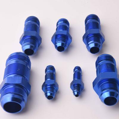 China Models General BULKHEAD HOSE END STRAIGHT MALE Gasoline & Oil Adapter For NISSAN Z32 300ZX AF-JCAN for sale