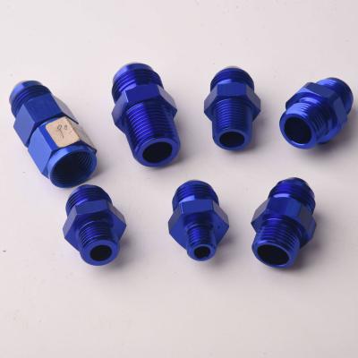 China General Models An4 6 8 10 12 Brake Hose Line Fitting Adapter For Braided Line Ptfe Stainless Steel Brake Connector for sale