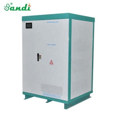 China SANDI storage systems 48KWH lithium ion battery lifepo4 480v 100ah solar energy battery with BMS for solar energy storage for sale