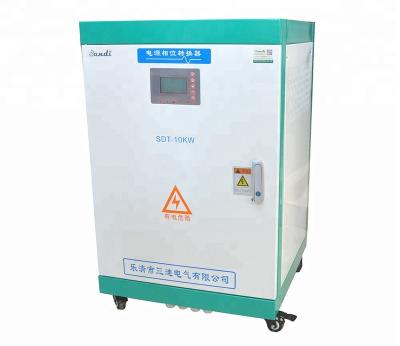 China 220 V Single Phase To 380 V Three Phase Converter / Inverter 550x550x860mm (LWH) for sale