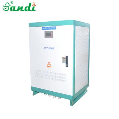 China convert 220V/50Hz/1phase input to output 220V/60Hz/3phase 3kw-60kw 600*700*1000mm for sale