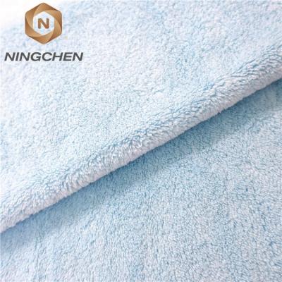 China Cute Style Compressed Coral Fleece Kitchen Dress Super Absorbent Design Cotton 20% Polyester Cloth 80% Fleece Hanging Type Towel for sale