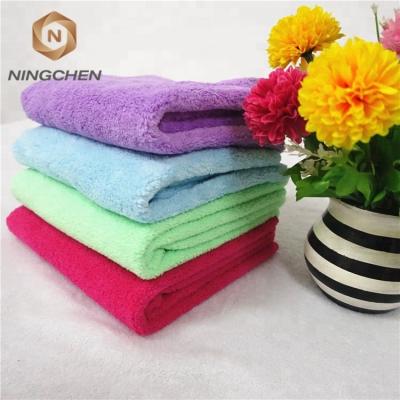 China 600 Gsm Compressed Coral Fleece Cloth Double Compressed Coral Fleece Cloth Double Sized Coral Washing/Car Cleaning Towel for sale