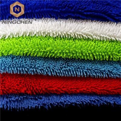 China Sustainable Warm Chenille Microfiber Chenille Gloves Car Wash Sales Plush Cloth Cleaning Towels for sale