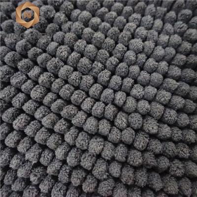 China Hot Sales Chenille Fabric Factory Corrosion Resistant 100% Polyester Microfiber Chenille Bath Mat for sale