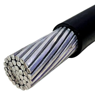 China 200 Degree Heat Resistance Conductor Fire Retardant Crosslinking PVC Jacket Copper Aluminum Overhead PE Insulated Low Voltage Electrical Power Cable for sale