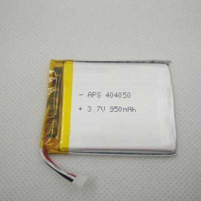 China rechargeable battery cells 3.7v 950mAh Li ion Li-polymer battery, lithium ion pocket 404050 lipo lithium nmc pocket cell battery 4.0*40*50mm for sale