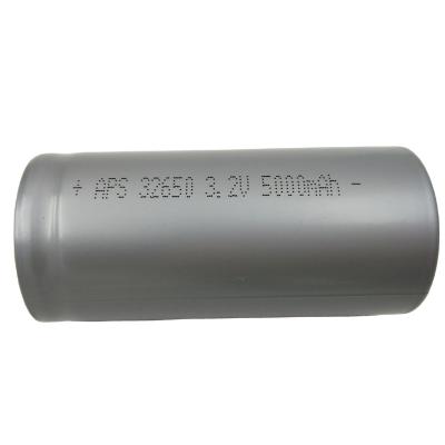 China China 32650 Cylinder LiFePO4 Battery 5000mAh Rechargeable Battery 16Wh Lithium Ion Battery Cell For Electric Bike 32*32*70mm for sale