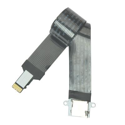 China Copper Gold Plated/Tinplate SD HC Memory Card to Micro SD TF Connector Linker Extension Cable for sale