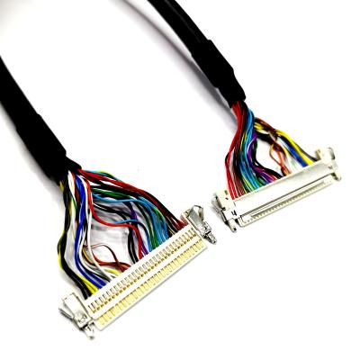 China OEM Electronic ODM RoHS Compliant 20 Pin Lvds Cable For LCD Panel for sale