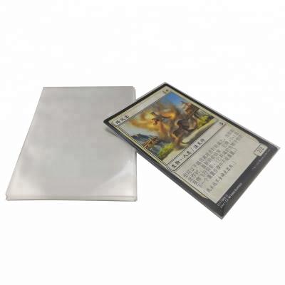 China Strong Sealing Custom Color Card Protectors Sleeves For Mtg Yugioh for sale