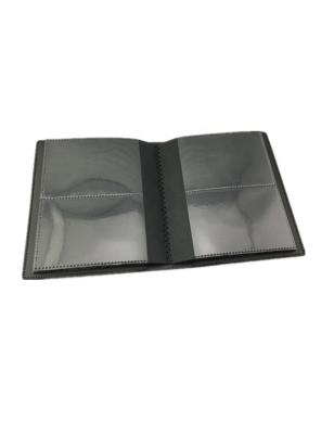 China Recyclable OEM customized card binder with 2 pocket from Dongguan factory pp plastic card ablun for sale