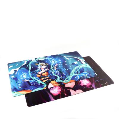 China Cyber ​​cafe /office/borad game factory wholesale price custom printed large size playmat hot sale board game customized fabric plastic playmat for sale