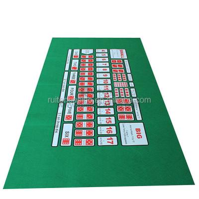 China Homestyle Poker Table Top Felt Hometyle Poker Sic Bo Felt for sale