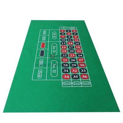 China Homestyle Poker Table Top Felt Homestyle We Roulette Poker Felt for sale