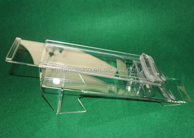 China All Clear Baccarat Clear High Card Shoe 8 Platforms Acrylic Cure Shoe for sale