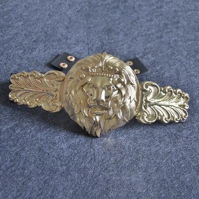 China Lion Head Belt Women's Belt Lion Style Steel Titanium Casting Women's Bossy Wholesale ALLOY Vintage Jewelry for sale