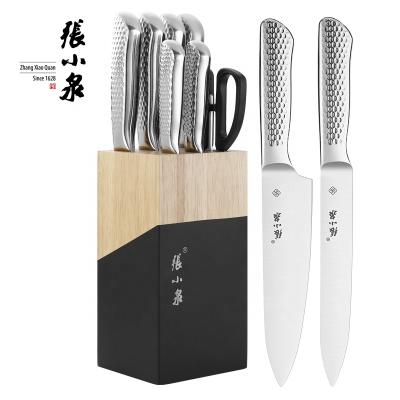 China Sustainable Professional Kitchen Knives New Arrival 6-Piece Set With Comfortable Grip Hollow Handle for sale