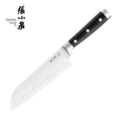 China Zhangxiaoquan Viable Chef's Tool Kit Kitchen Knife Santoku Knife 7 Inch Santoku Knife for sale