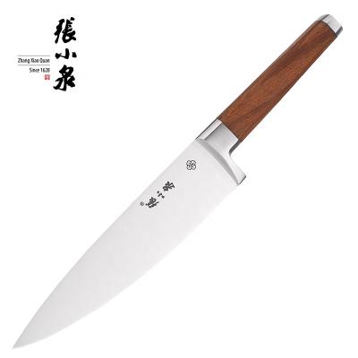 China Viable Professional Chef Knives Kitchen Knives With Rosewood Steel Double Main Handle for sale