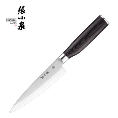 China 5 Inch Stainless Steel Disposable Professional Serving Knife With Pakka Handle for sale