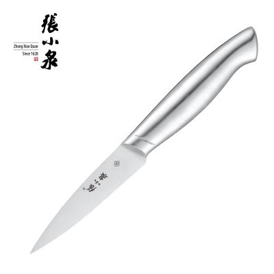 China 3.5 Inch Stainless Steel Handle Viable Hollow Paring Knife for sale