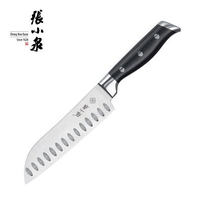 China 7 Inch Santoku Stainless Steel Disposable German Japanese Knife for sale