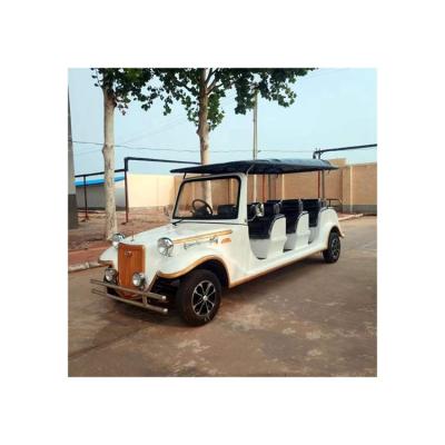 China 11 Seats Electric Car Power Golf Cart New Vintage Classic Bus With 11 12 Seats for sale