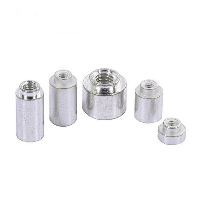 China SMD SMD PCB Mount Fasteners SMTWE-M2.5-3ET Carbon Steel Tin Plated SMT Standoff SMT Nut For PCB With Coil Pack for sale