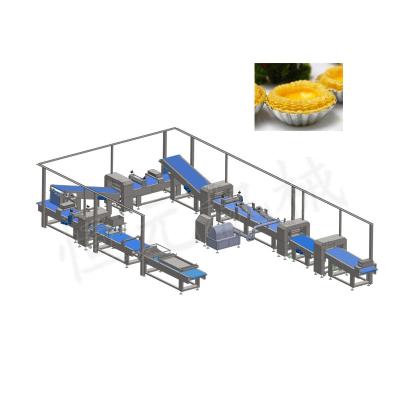 China Other China Manufacturer Supply Automatic Egg Tart Shell Making Machine Egg Tart Peel Machine for sale