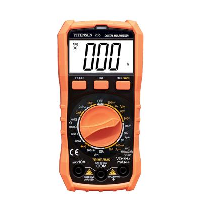 China YITENSEN 205 6000 Counts Digital Multimeter With Frequency Capacitance Gauge YITENSEN 205 for sale