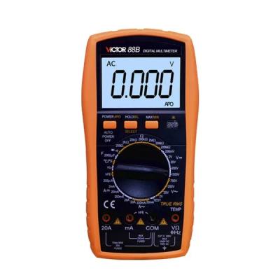 China VICTOR 88B1999 Counts1000V 20A AC DC VICTOR Digital Multimeter True RMS With Temperature Frequency VICTOR 88B for sale