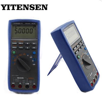 China YITENSEN 79 Best Multimeter Digital Process Multimeter 180*90*52mm Large Screen Handheld Multimeter for sale