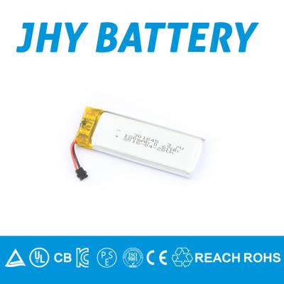 China Kids Watch Deep Cycle Li Polymer 3.7v Battery for sale